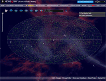 Tablet Screenshot of news.sky-map.org